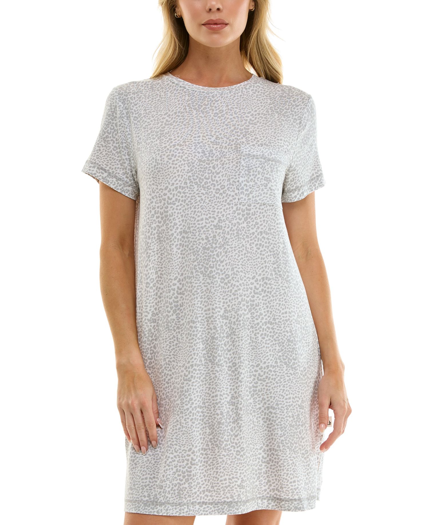 Women's Short-Sleeve Crewneck Sleep Shirt