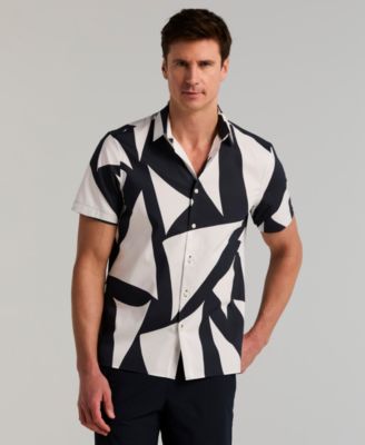 Men's Sail Print Short-Sleeve Shirt
