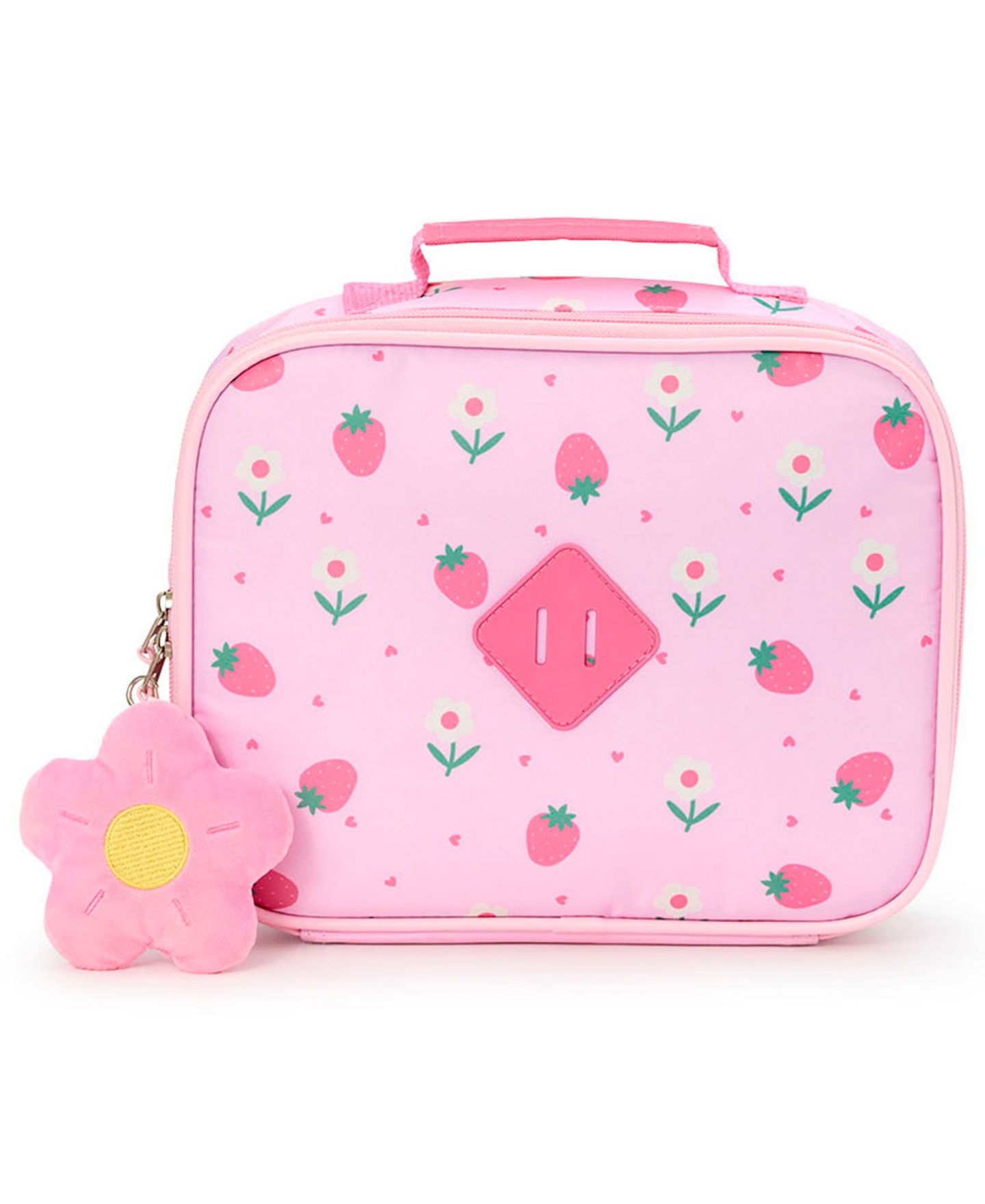 Сумки Rainbow Sugar Watercolor Elevated Backpack, Lunchbox, Pencil Case Set, Water Bottle with Lavender Lid and Carabinar, 5-Piece Set для девочек, цвет: Розовый / Разноцветный — фото 4