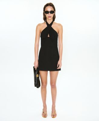 MANGO Women's Little Black Summer Dresses | Macy's