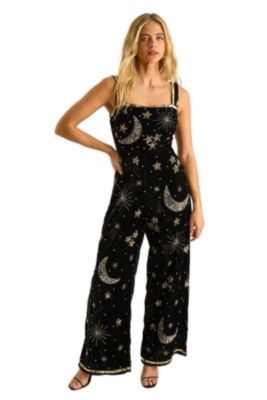 Women's Celestial Square Neck Jumpsuit