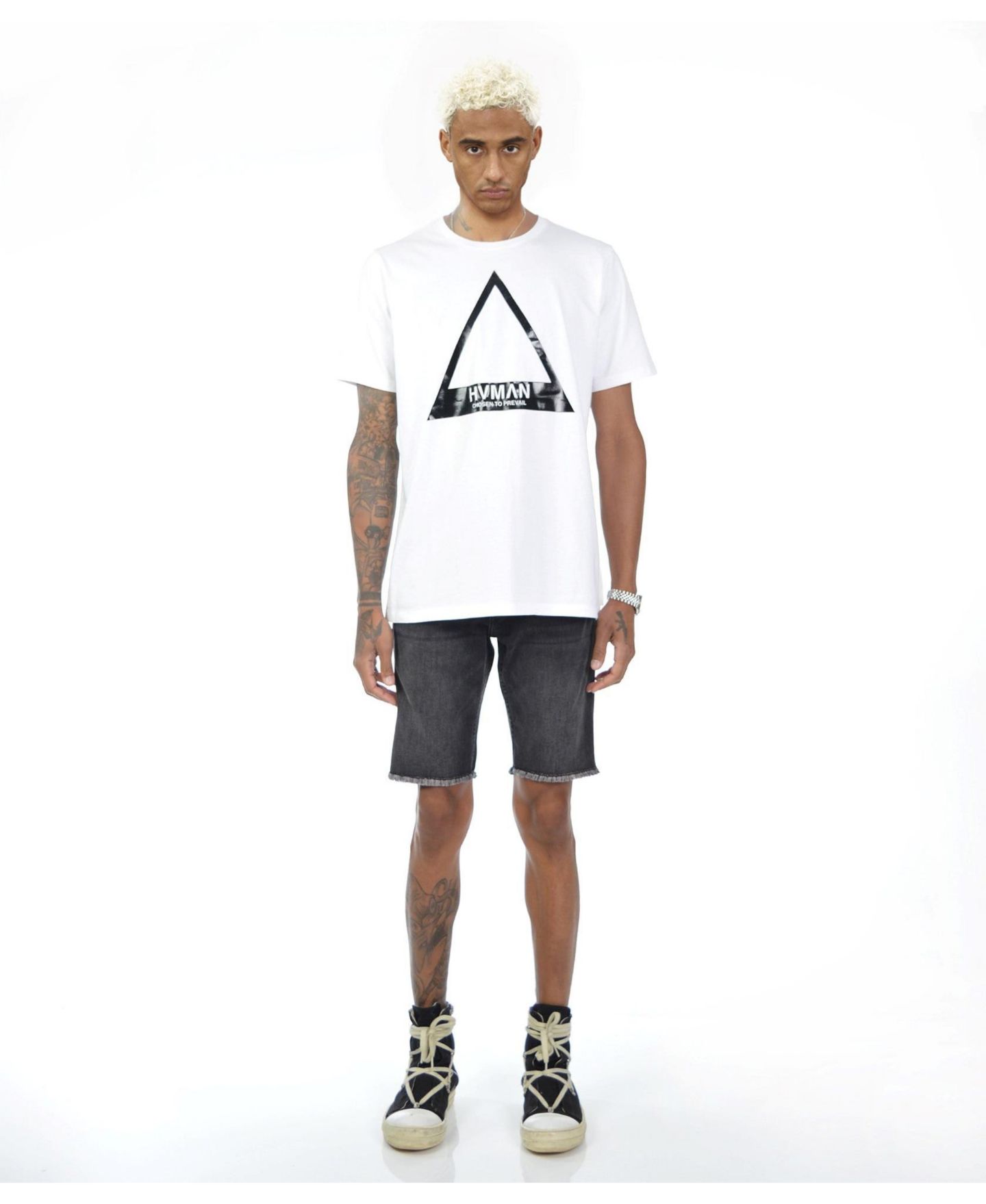 Мужские шорты Hvman Chosen To Prevail x Cult Mero Slim Short Stretch — фото 2