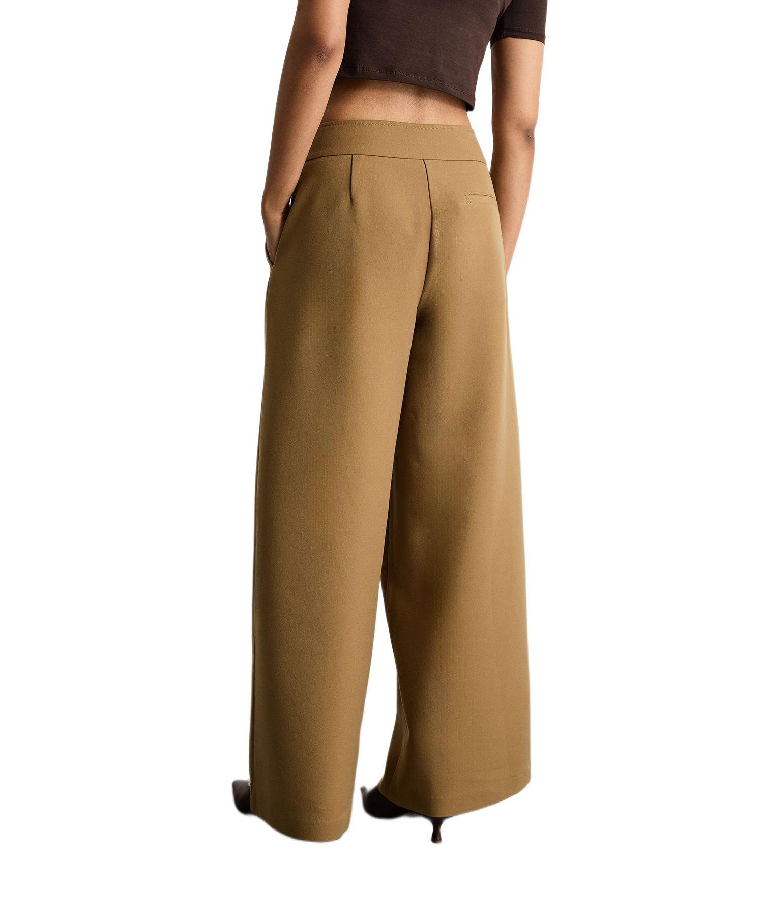 Women's Premium Wide Leg Tailored Trousers