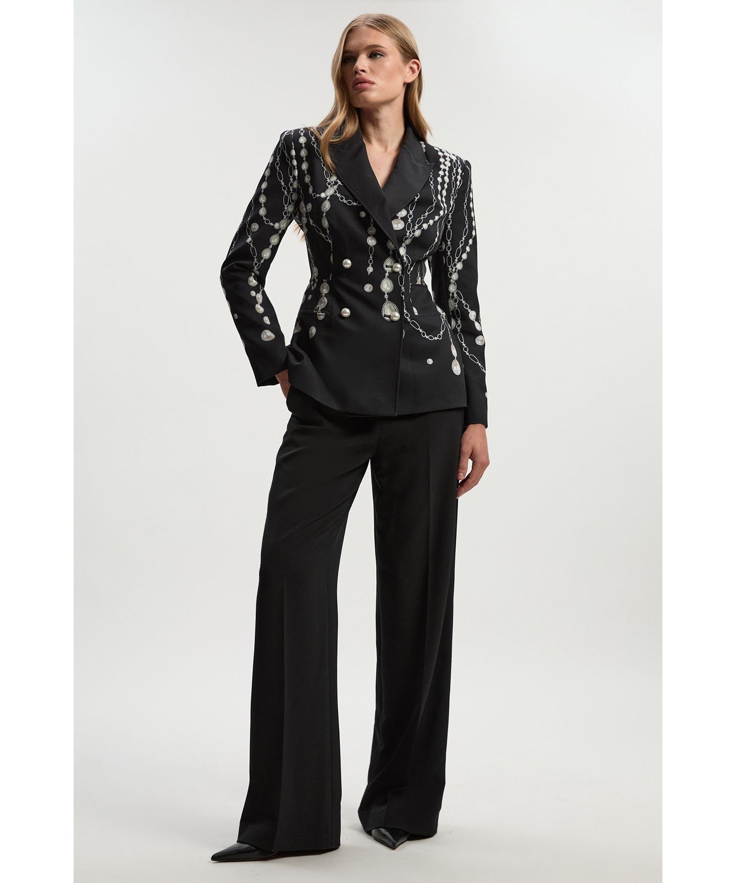 Women's Archive Satin Kickflare Trouser