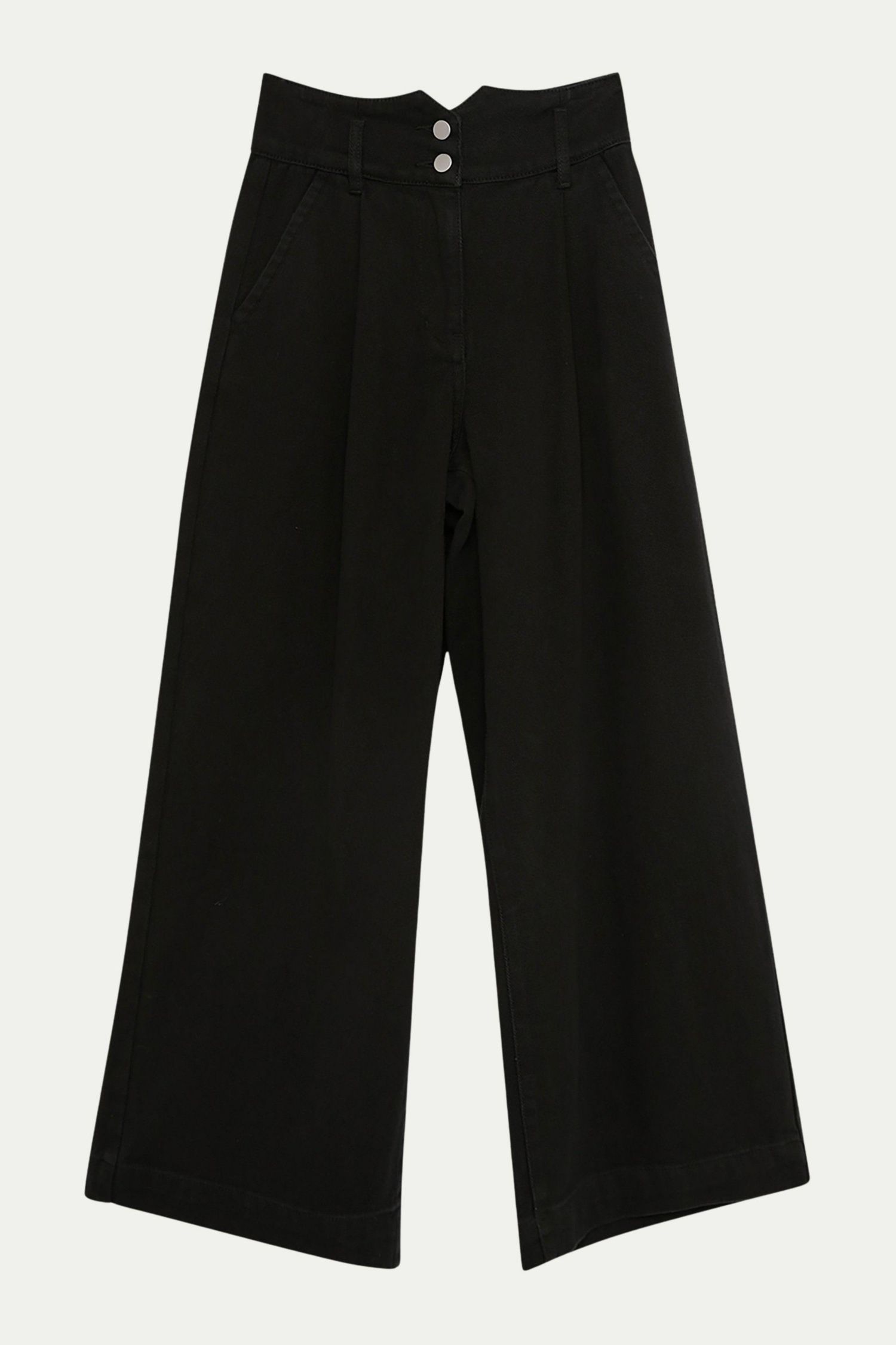 Women's Denim Wide Leg High Waisted Jeans