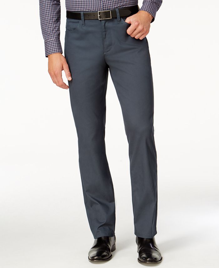 Alfani Men's Stretch SlimFit Pants, Created for Macy's Macy's