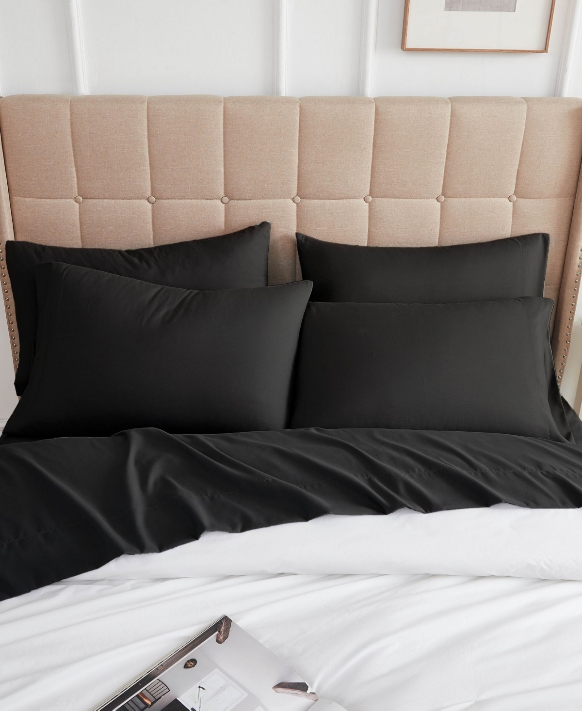 Southshore Fine Linens No-Slip Ultra Soft Deep Pocket 6-Piece Sheet Set