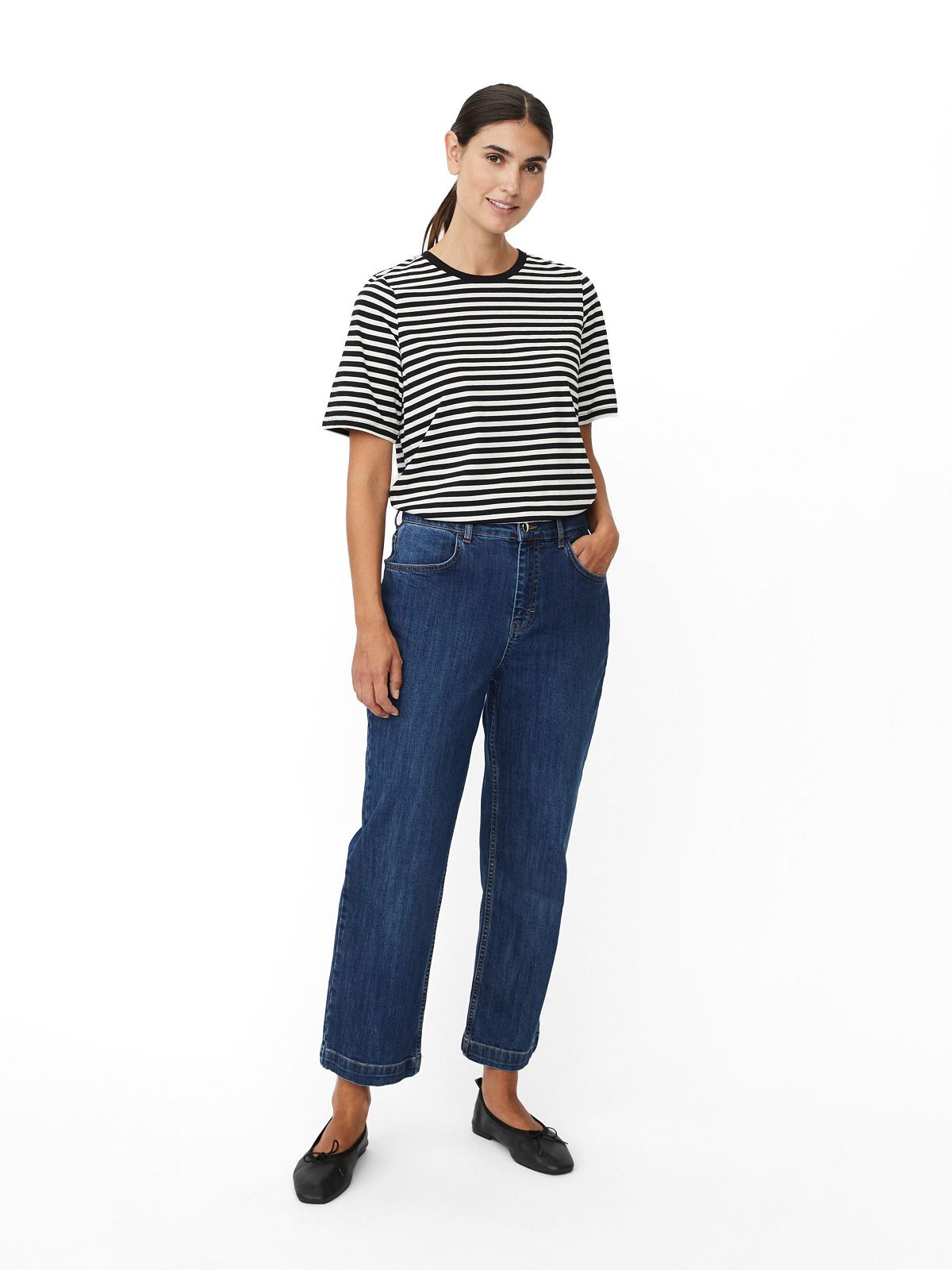 Masai Copenhagen Women's MaPortiscan Cropped Jeans view 2 — MAYCSS fashion products