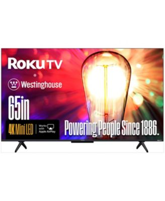 65" Mini-LED 4K UHD Roku TV w/ QLED, Dolby Vision, Apple HomeKit & AirPlay 2