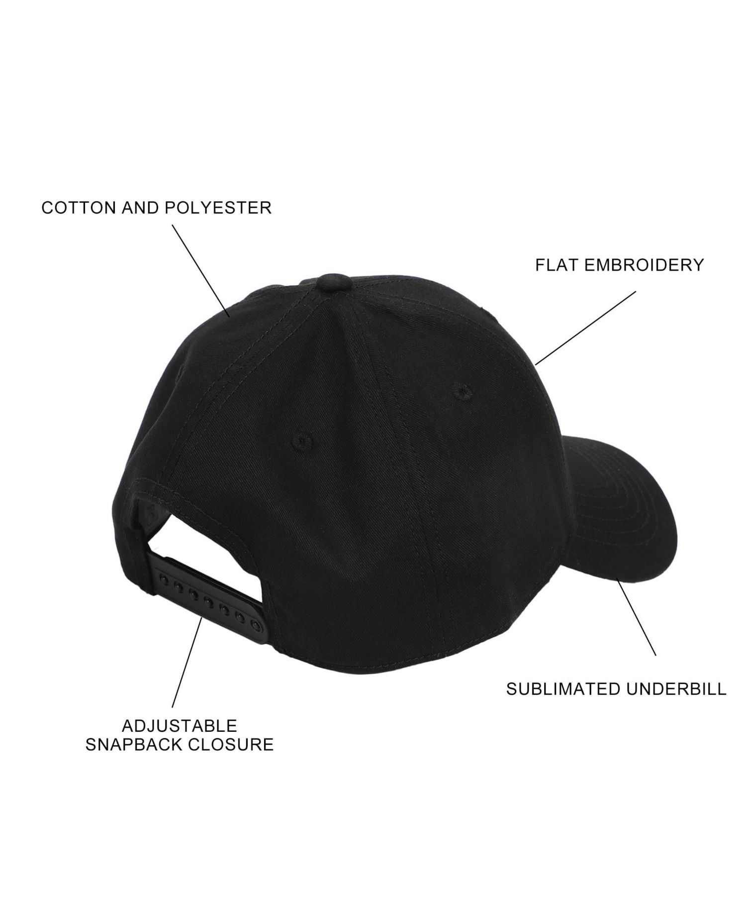 Men's Itachi Embroidery And Sublimation Cotton Twill B2 Ball Cap Traditional Adjustable
