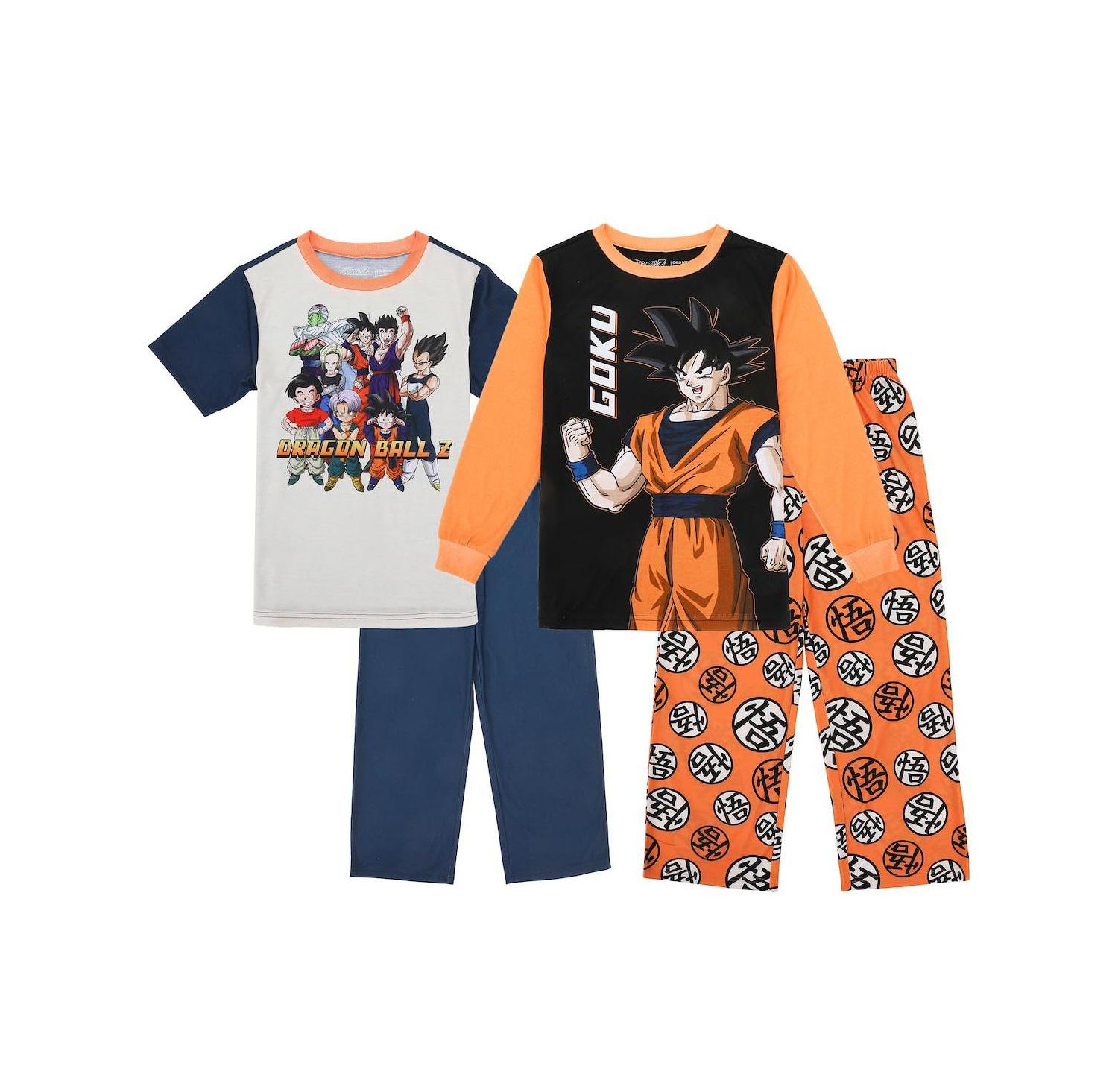Big Boys Group Shot 4-Pack Pajama Set -14