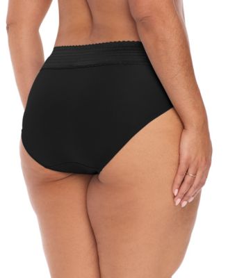 Warner's Women's No Pinching No Problems Lace Hipster Underwear