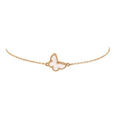 Pre-Owned Van Cleef & Arpels Sweet Alhambra Butterfly Bracelet - 18k yellow gold