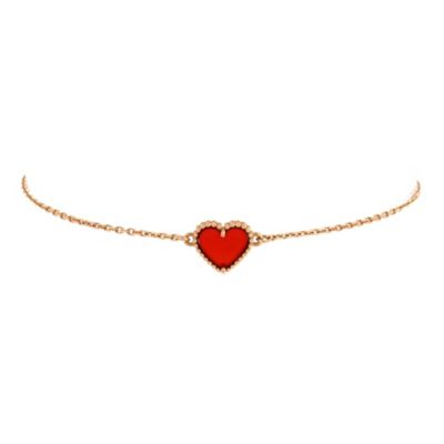 Pre-Owned Van Cleef Arpels Sweet Alhambra Heart Bracelet - 18k rose gold 2170$