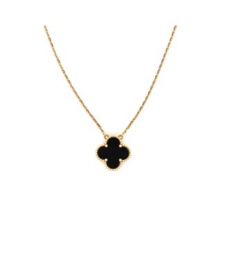 Pre-Owned Van Cleef & Arpels Vintage Alhambra Pendant Necklace - 18k yellow gold