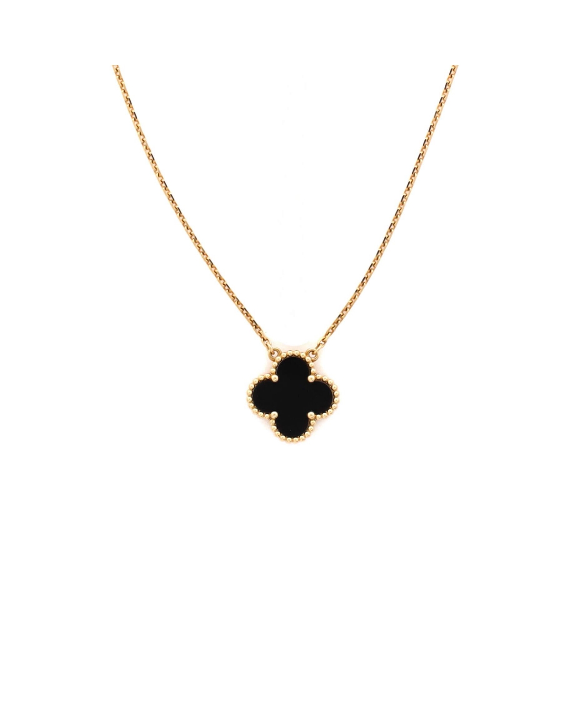 Pre-Owned Van Cleef & Arpels Vintage Alhambra Pendant Necklace - 18k yellow gold