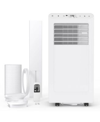 8,000 BTU Portable 3-in-1 Air Conditioner with Remote, Timer and Window Kit, DOE Certified for Rooms Up to 350 Sq. Ft