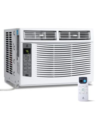6000 BTU Window AC Unit, 3-in-1 Air Conditioner,  Sleep and ECO Mode, Timer, 115V