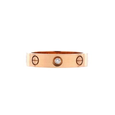 Love Wedding Band 1 Diamond Ring