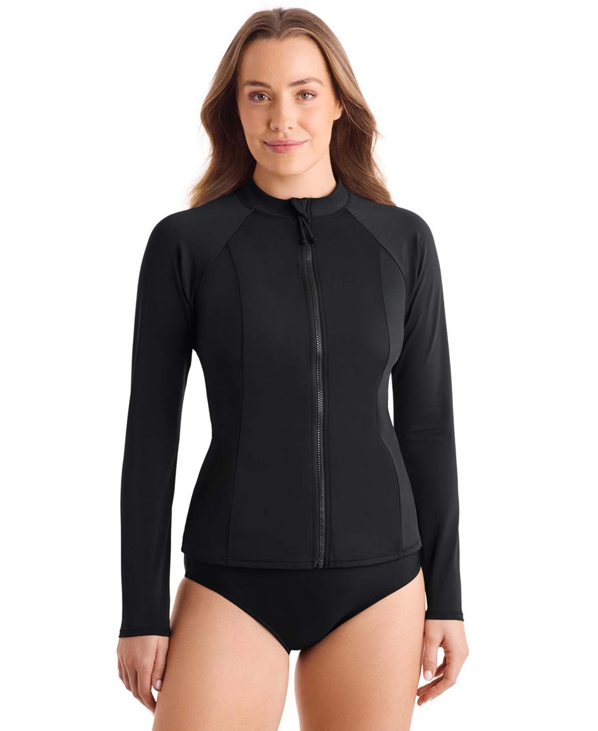 ShapeSolver Women's Sport Long-Sleeve Swim Cover Up Shirt - Sunshirts