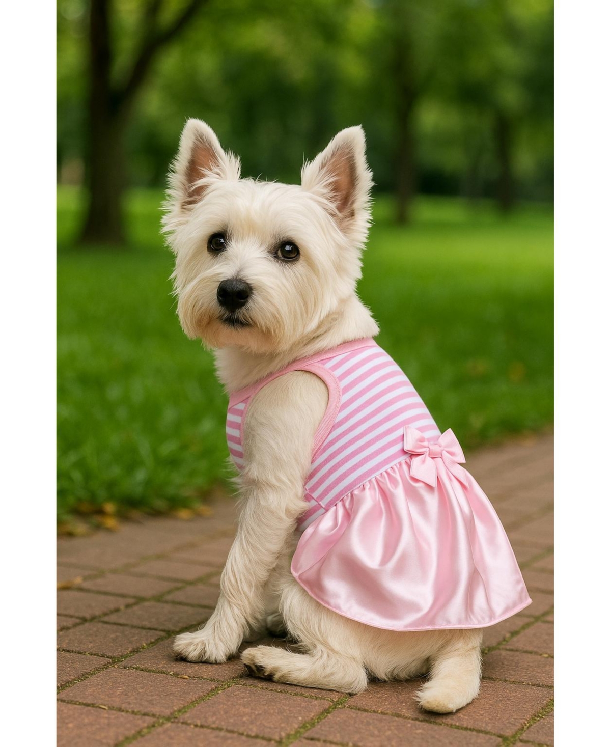 Parisian Pet Satin Dress