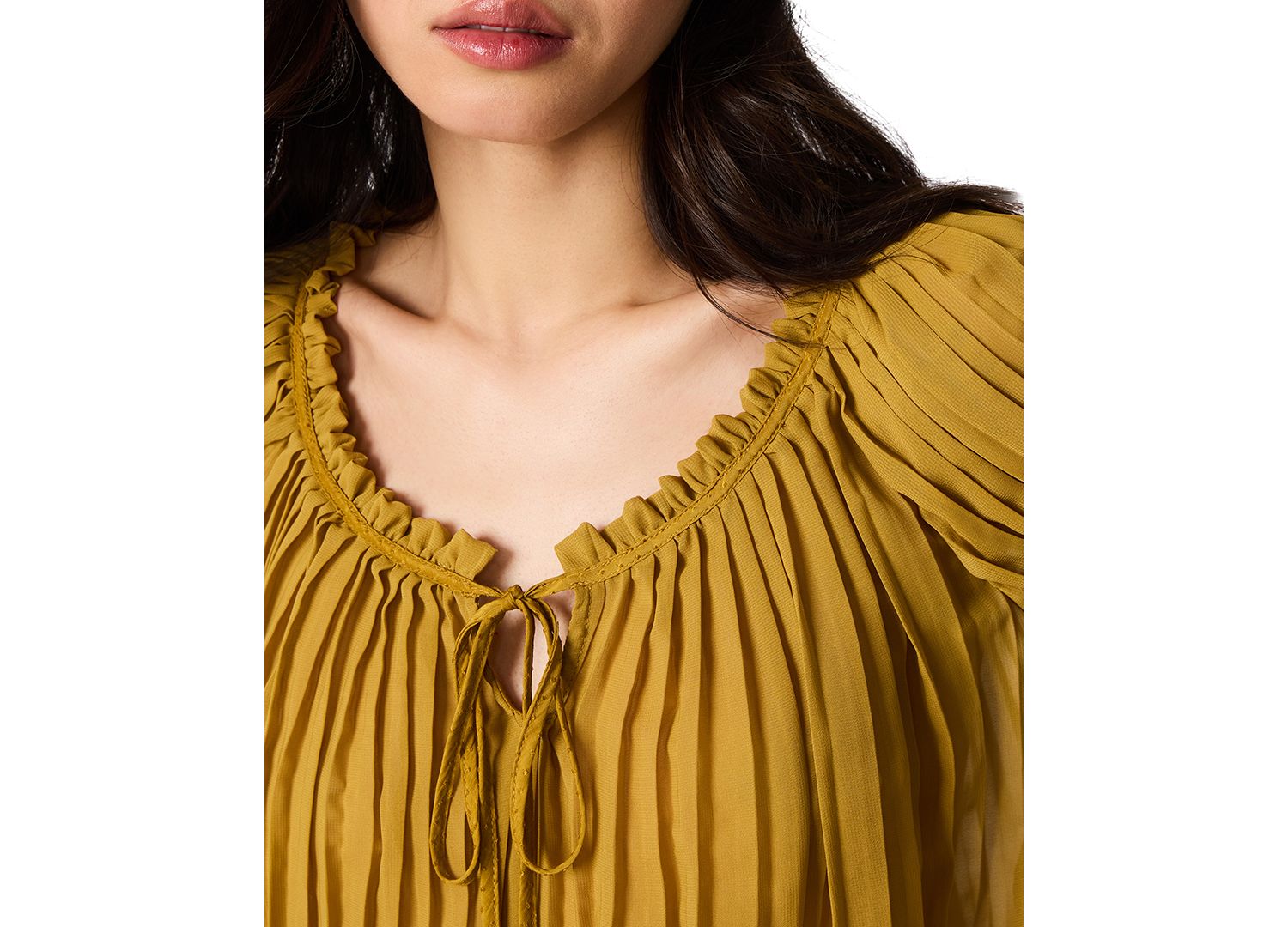 Women's Theodora Puff Short-Sleeve Crop Top