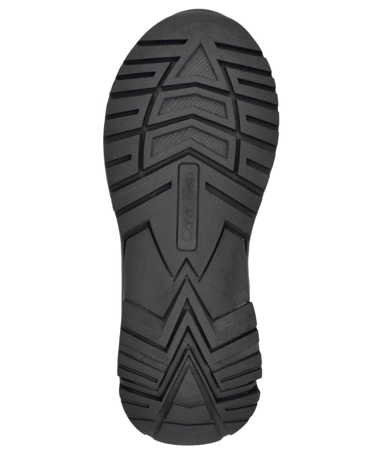 Женские кроссовки Calvin Klein Abelea Knit Slip-On Chunky Sole, цвет: Чёрный / Белый — фото 5