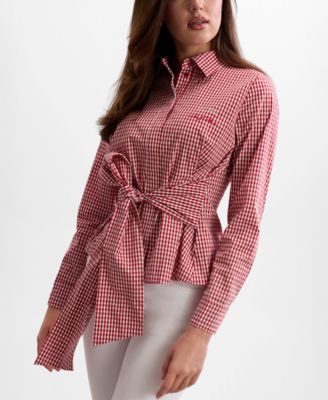 Women's Marilyn Knot Slim-Fit Shirt