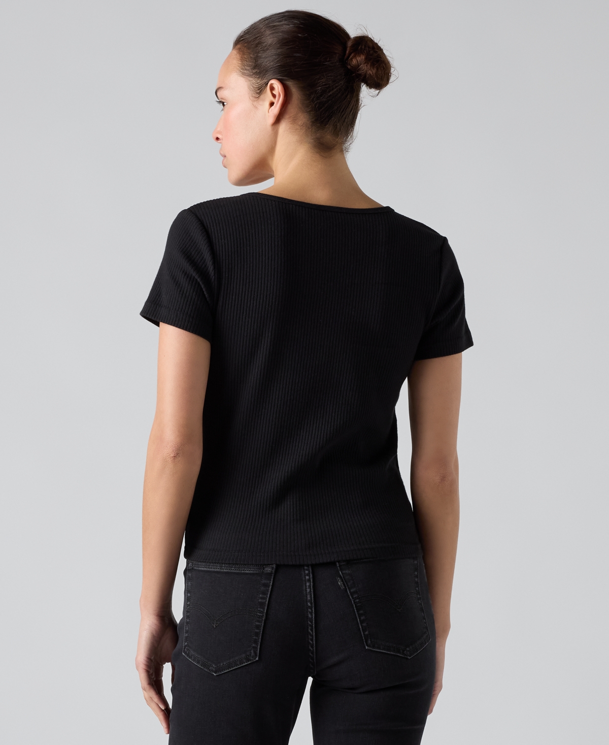 Levi's Women's Austen Button-Up Short-Sleeve Top