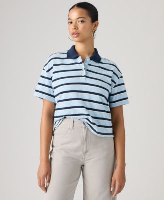 Women's Didion Rugby Short-Sleeve Collared Polo Shirt