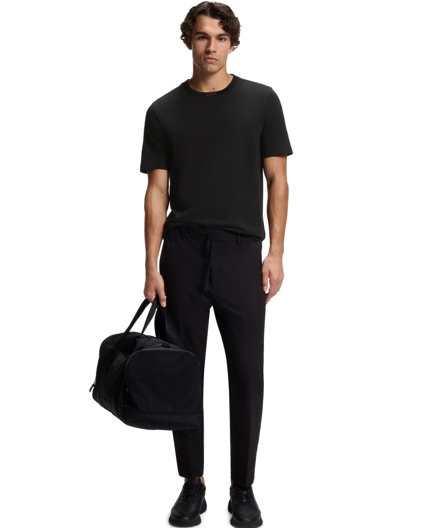Men's Cotton Regular-Fit Crew-Neck T-Shirt