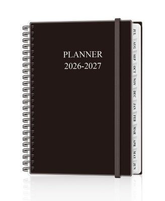 Academic Planner 2026-2027 Weekly Monthly July June Agenda Pocket Elastic