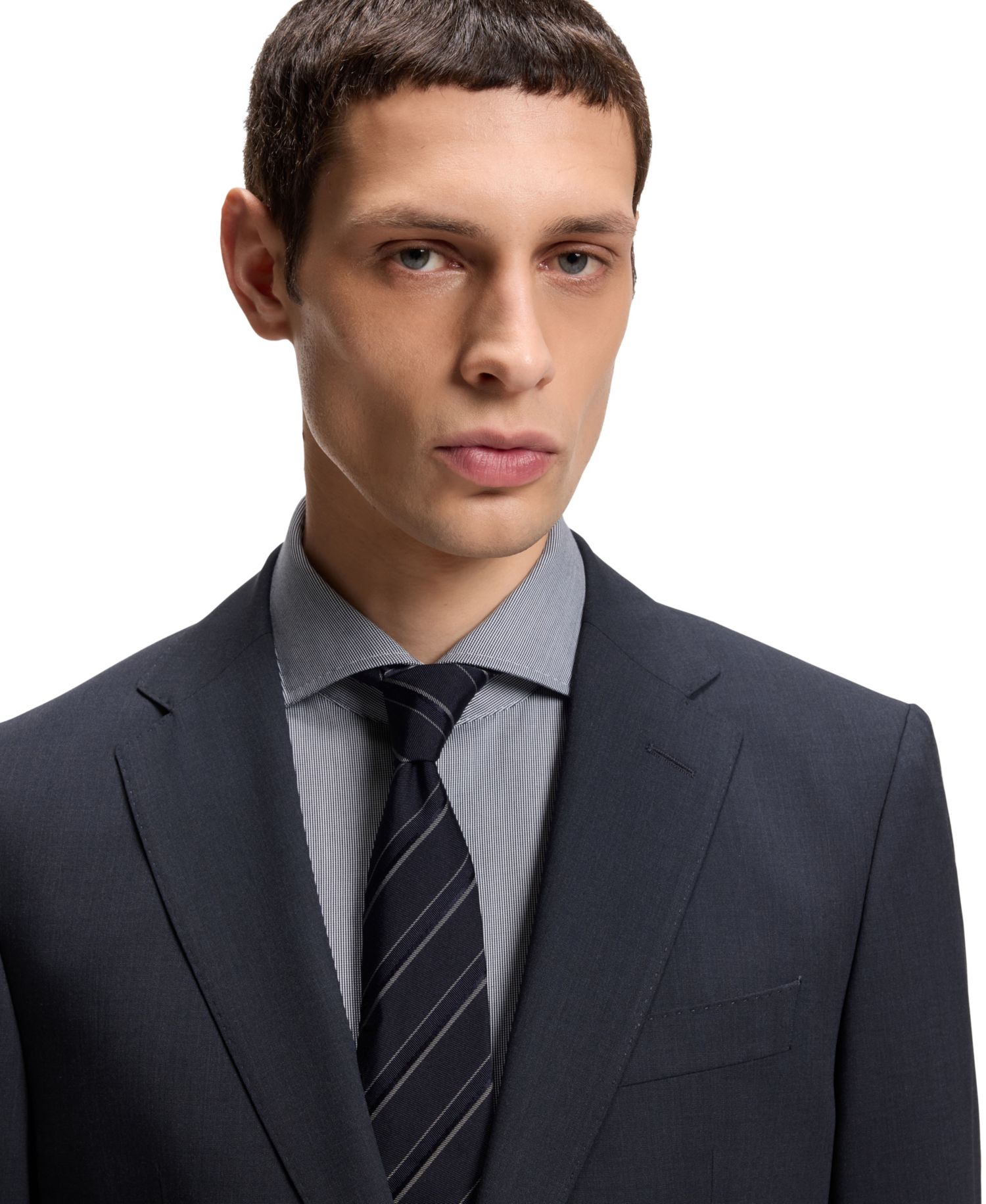 Men's Washable Stretch Fabric Slim-Fit Blazer