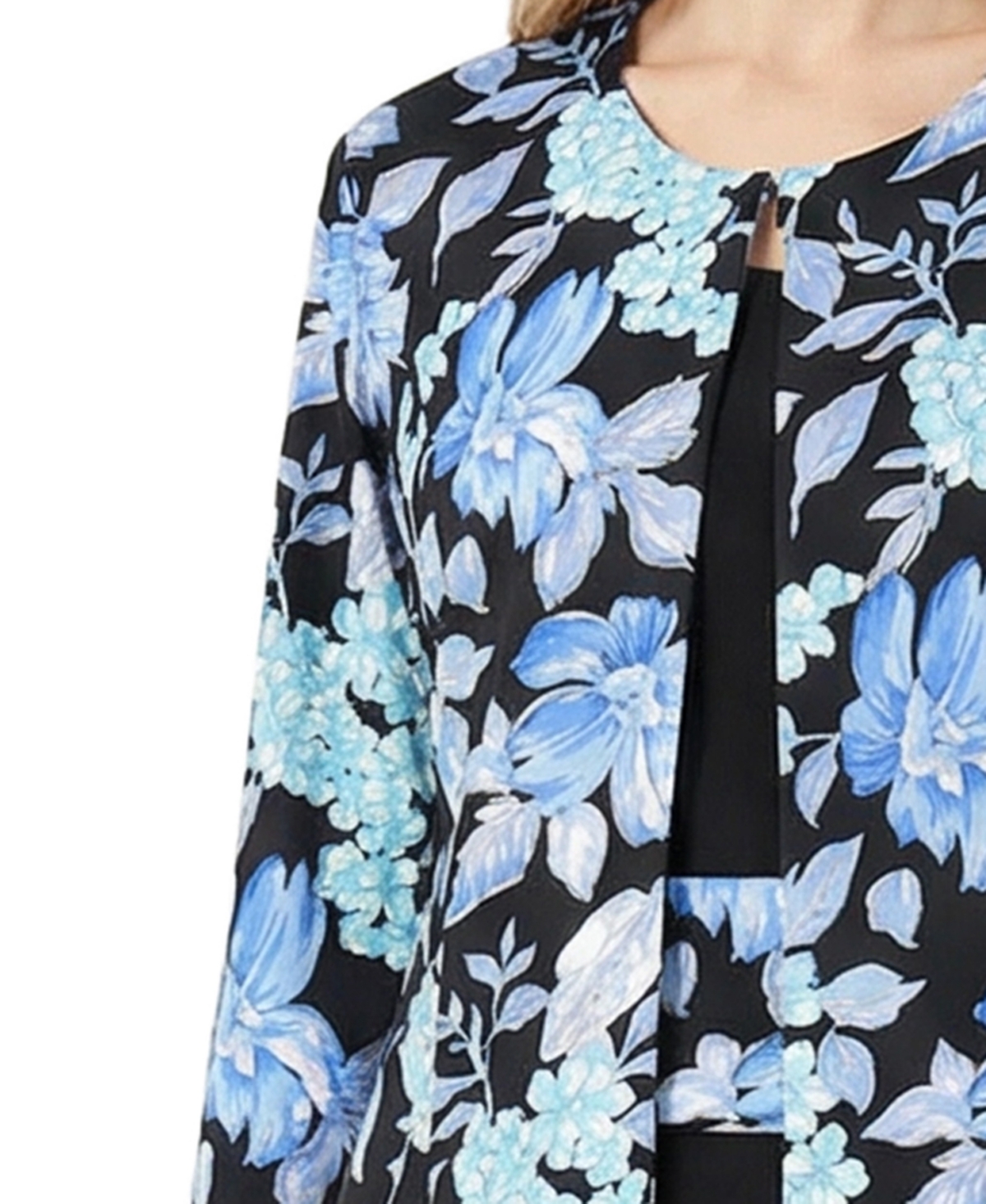 Ny Collection Petite Jacket and Dress Set