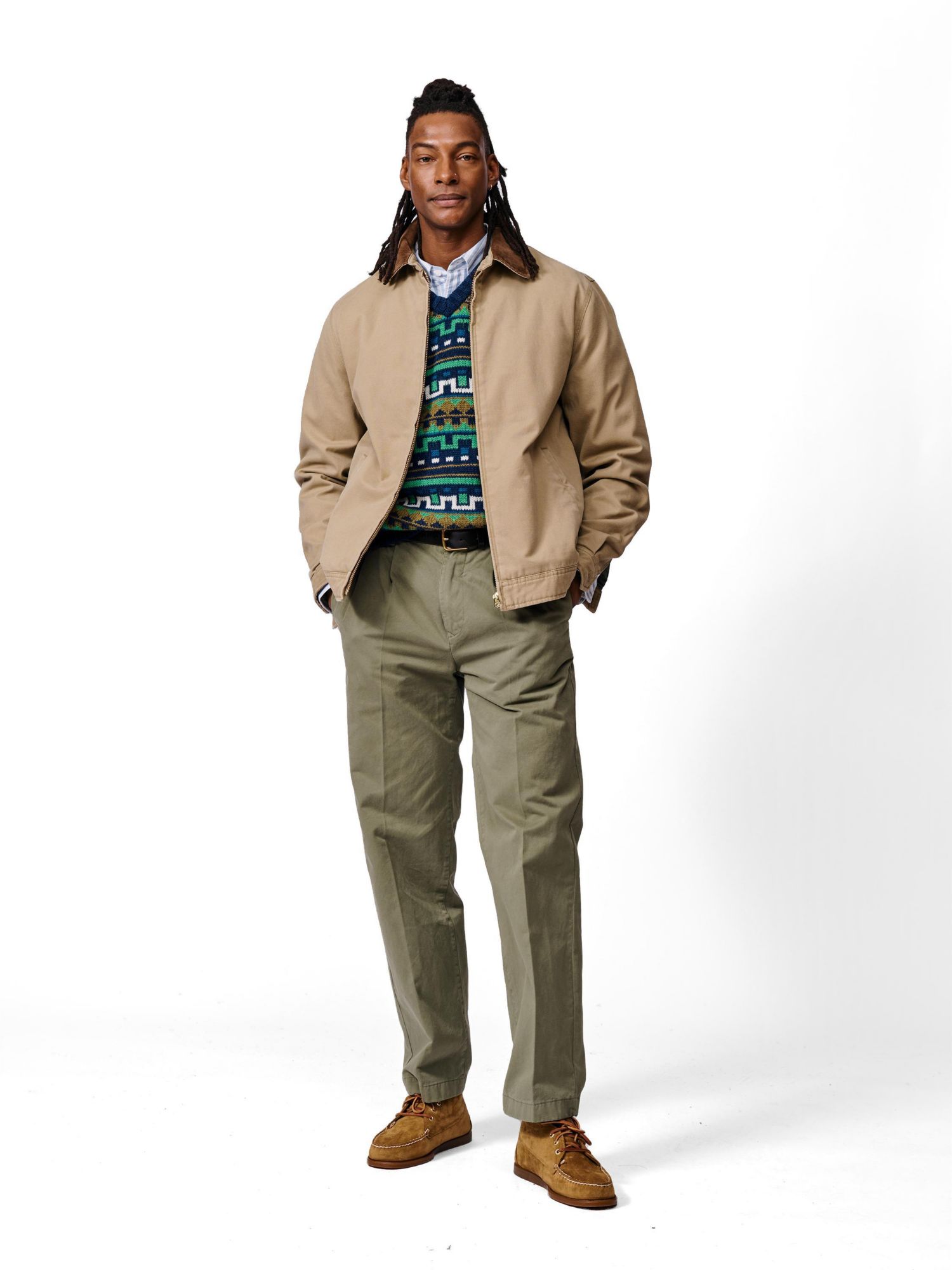 Men's Newland Canvas Harrington Utility Jacket