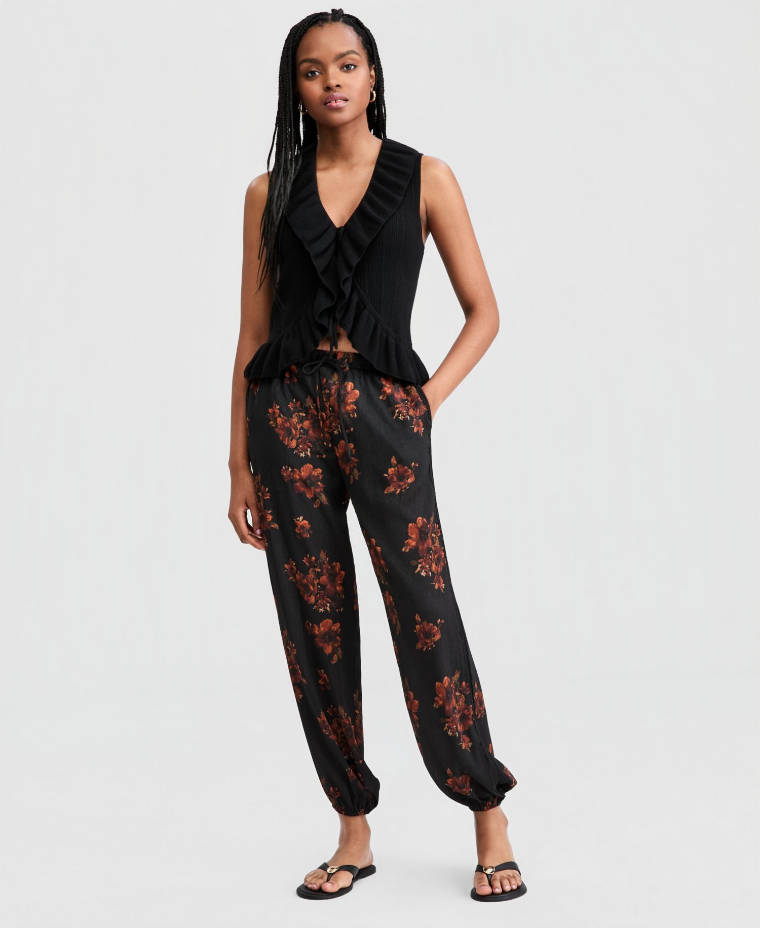 Women's Drawstring Balloon Pants