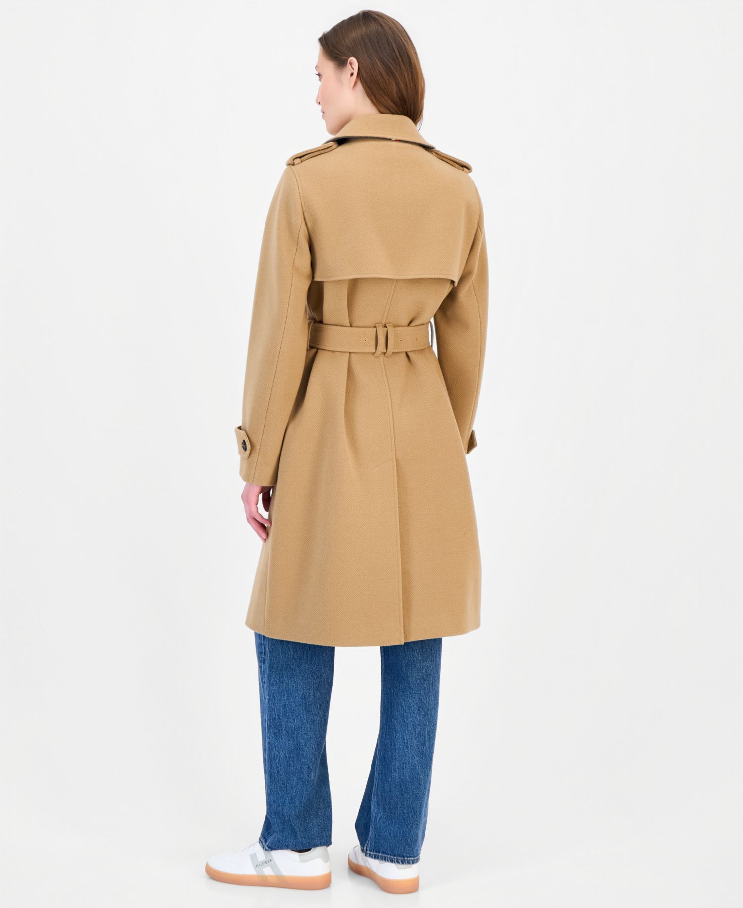 Women's Double-Breasted Trench Coat