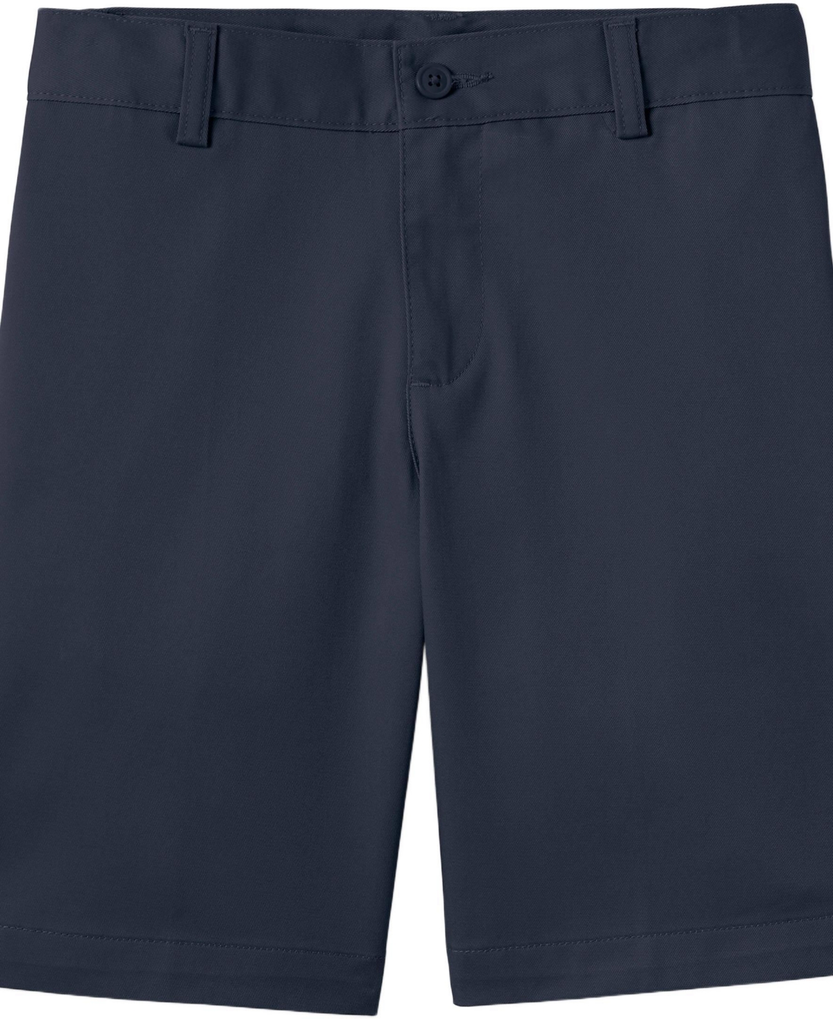 Lands' End Men's Husky Plain Front Blend Chino Shorts