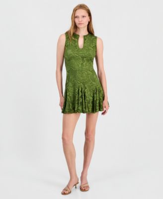 Juniors' Sleeveless Mini Dress