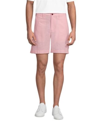 Men's 7" Classic Fit Linen Cotton Short