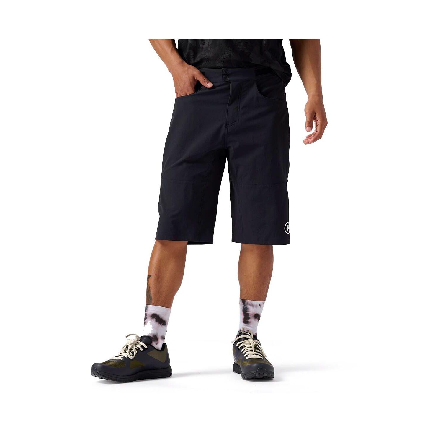 Мужские шорты Backcountry Empire Bike Short Mountain Bike Shorts, 13'' Inseam, цвет: Чёрный — фото 6