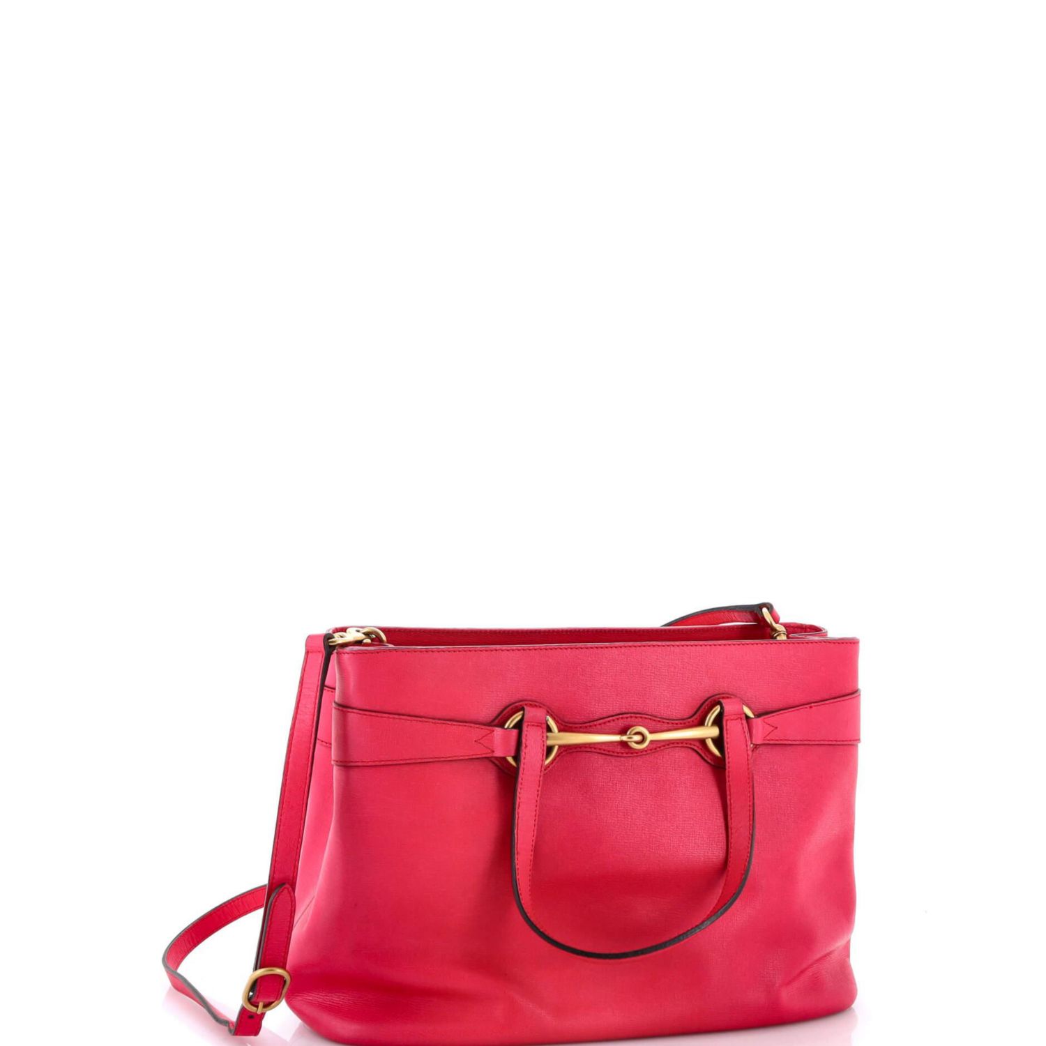 Medium Bright Bit Convertible Tote Leather