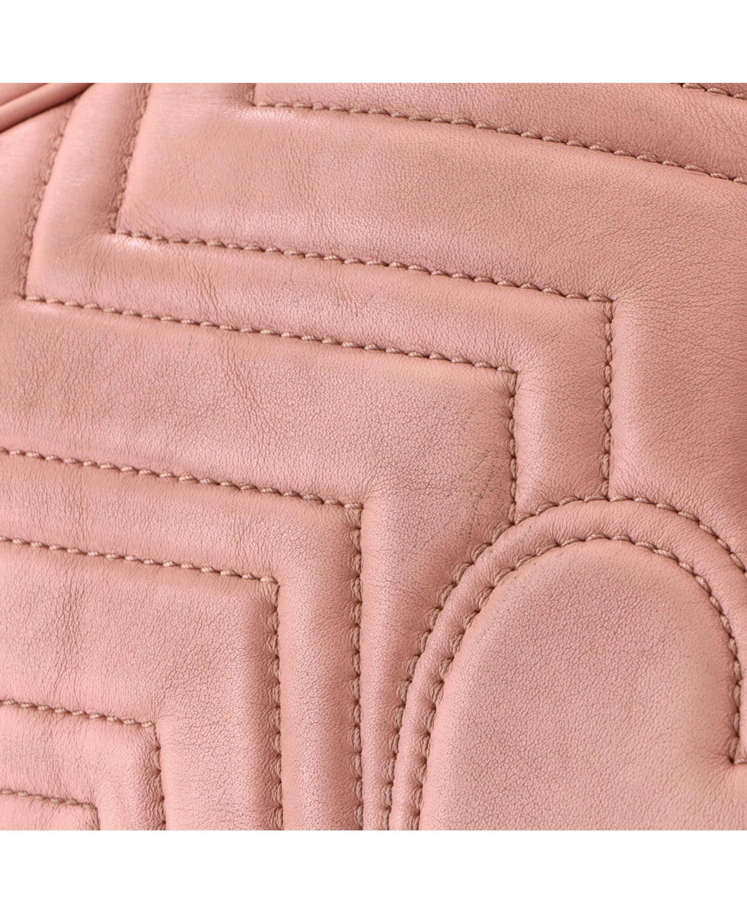 Medium GG Marmont Flap Bag Matelasse Leather
