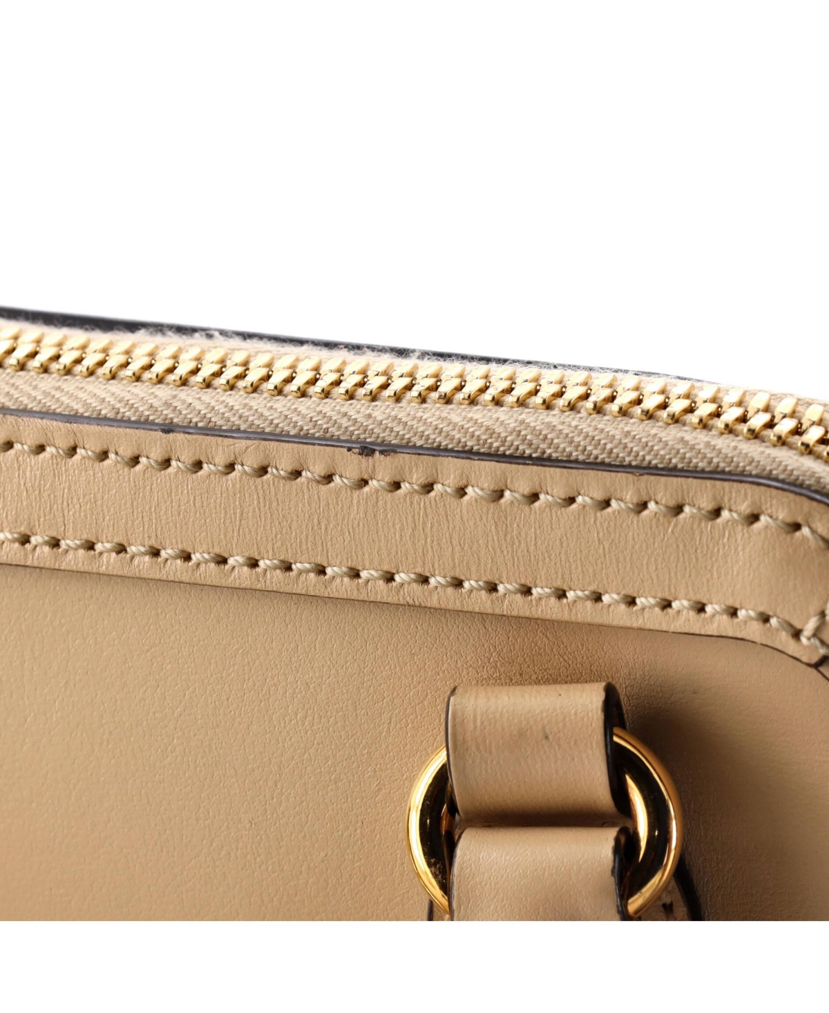 Pre-Owned Gucci Mini Horsebit 1955 Top Handle Bag Leather