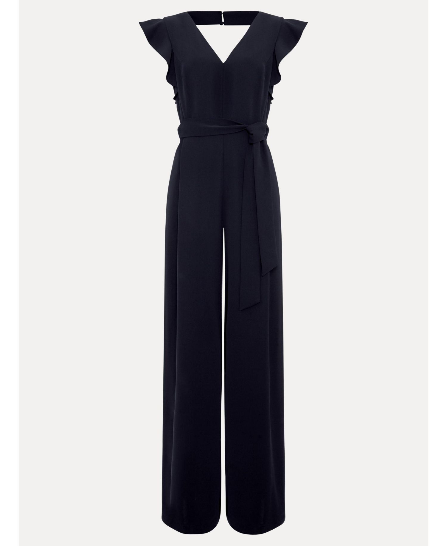 Women's Kallie Frill V-Neck Jumpsuit