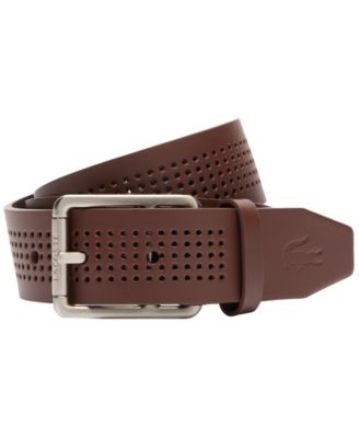 Men's Leather Metal Buckle Belt 
