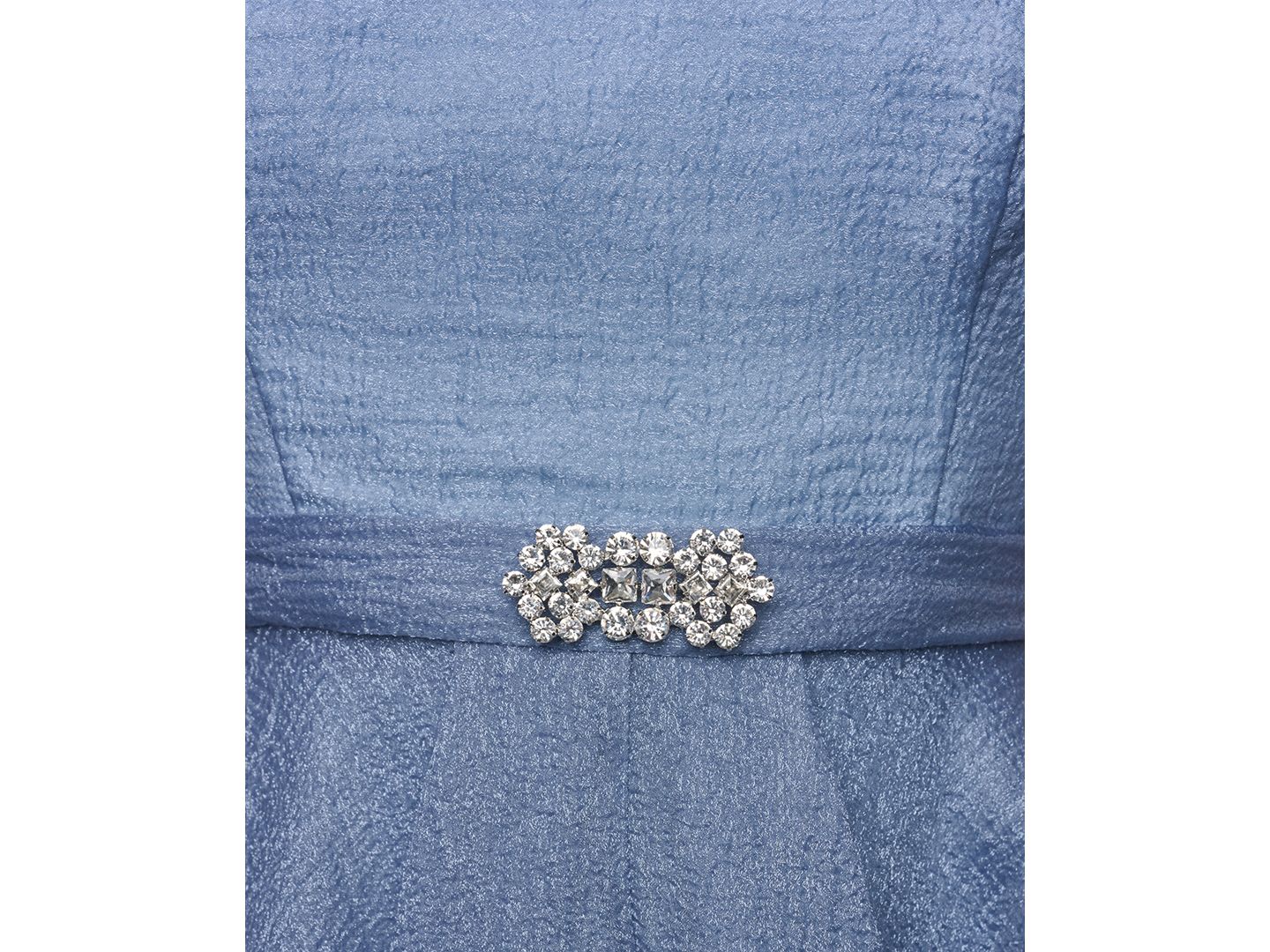 Женские платья Eliza J Off-Shoulder Handkerchief Ball Gown, цвет: Синий — фото 5
