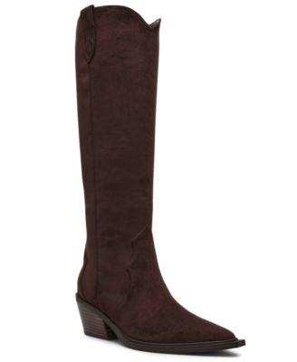 Women's Greva Tall Pull-On Cowboy Western Boots, Regular & Wide Calf