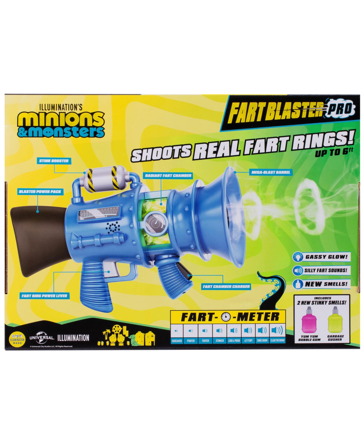 Детская игрушка Despicable Me Minions Supreme Fart Blaster with 2 Scent Refills, Ages 4+ — фото 2
