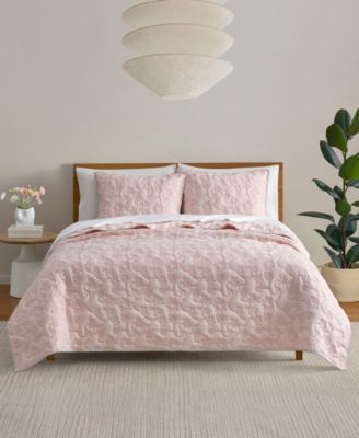 Botanic Embroidered Quilt Set